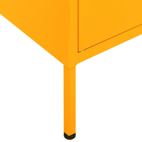 Lady Jillian -  Storage Cabinet Mustard Yellow 80x35x101,5 cm Steel - Model 1